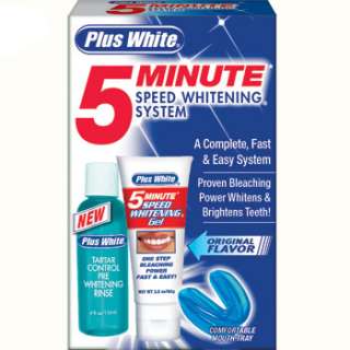 Plus White 5 Minute Speed Whitening System Teeth Kit  