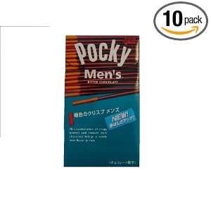 Glico Pocky Mens, 2.18 Ounce Units (Pack of 10):  Grocery 