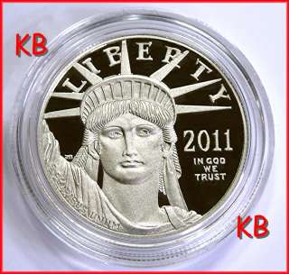 2011 W $100 AMERICAN PLATINUM EAGLE PROOF FREE SHIPPING  