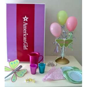  American Girl Butterfly Party Tableware Toys & Games