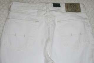 NWT Polo Ralph Lauren Classic 867 White Jeans 38/30  