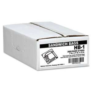  Webster Jumbo Sandwich Bags WBIHB1