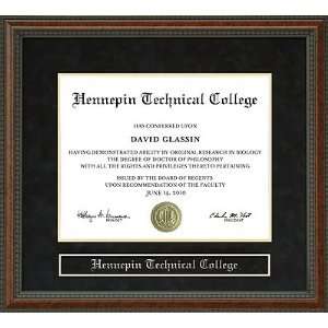  Hennepin Technical College Diploma Frame Sports 