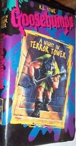 Goosebumps VHS Movie A Night in Terror Tower 086162446337  