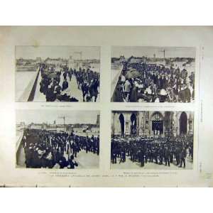  1903 Procession Joan Arc Orleans Jeanne DArc Print