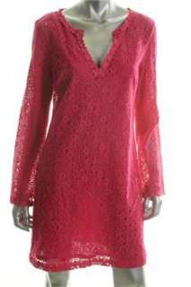 Trina Turk NEW Pink Versatile Dress Lace Sale 8  
