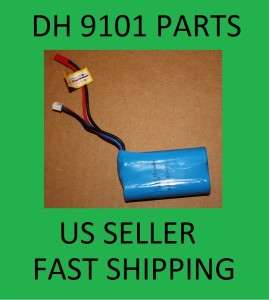 DH 9101 7.4V 1500mAh Li Po Replacement Battery, 9101 26  
