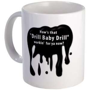   Baby Drill Sarah Palin   Help bp Oil Spill Victims 11oz Coffee Cup Mug