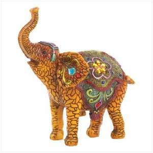   Asian ELEPHANT Figurine/ STATUE Curio~ Far Eastern Culture  