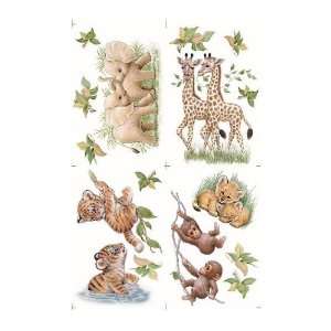  Jungle Pals Animal Appliques: Baby