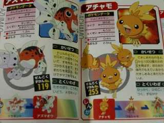 Pokemon Diamond Pearl Character Picture Book complete  