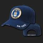 NAVY BLUE UNITED STATES AIR FORCE CAP HAT HATS SEAL