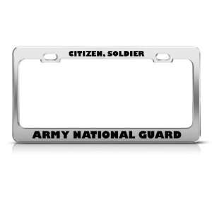  Citizen Soldier Army Guard Military license plate frame 