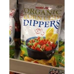 Trader Joes Organic Corn Chip Dippers  Grocery & Gourmet 