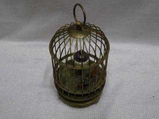 wonderful chinese copper birdcage &bird machine clock  