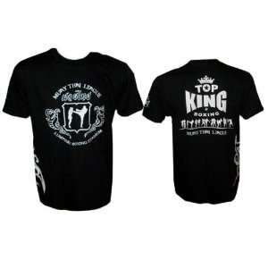  TOPKING Muay Thai Boxing T Shirts : TKTSH 005: Sports 