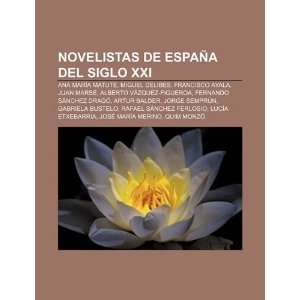 Novelistas de España del siglo XXI Ana María Matute, Miguel Delibes 