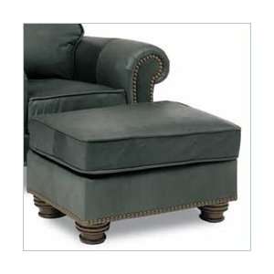    Old Gold Distinction Leather Carlton Ottoman Furniture & Decor