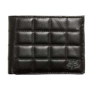  Fox Racing Pinned Leather Wallet     /Black: Automotive