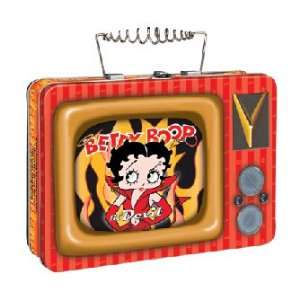    Betty Boop TV Tin Tote / Lunch Box *Sale*