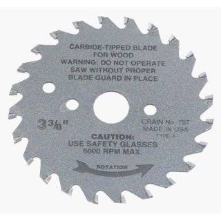   Cutter 787 3 3/8 Inch 24 Tooth Wood Saw Blade for 795 Toe Kick Saw