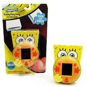   Spongebob Squarepants Krabby Patty Party LCD Video Game: Toys & Games