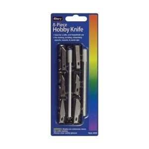  Allary Hobby Knife Set 8 Pieces HK229; 6 Items/Order