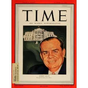  1946 TIME Cover George Edward Allen Ernest H. Baker 