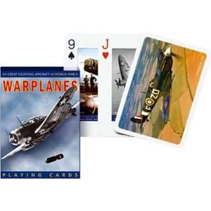  Warplanes   Playing Cards Toys & Games