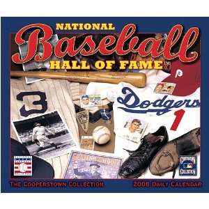  National Baseball Hall of Fame 2008 Desk Calendar Office 