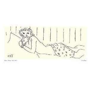  Henri Matisse   Nu Allonge Canvas