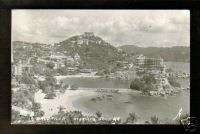 ACAPULCO ~ MEXICO ~ OVERVIEW ~ Real Photo ~ used 1950s  