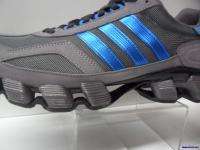 Adidas mens Running ~ F2011 M ~ new in box ~ graphite/blue ~ size 13 