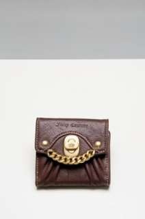  Juicy Couture Brown Leather Wallet Clothing