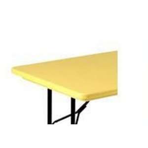   R3072TL 28 T Leg Plastic Folding Table   Yellow: Home & Kitchen