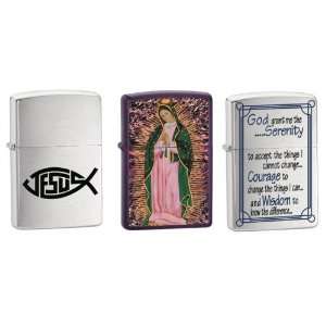  Prayer Jesus Fish, & Mary Mother Set of Two Pair: Everything Else