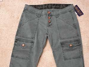 Rich & Skinny Jeans Cargo Leggings Low Rise Sz 26 NWT  