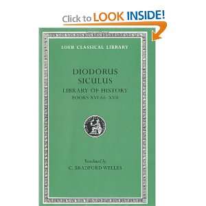  Diodorus Siculus Library of History, Volume VIII, Books 