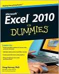   Cover Image. Title: Excel 2010 For Dummies, Author: by Greg Harvey