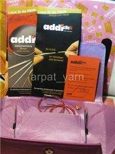 addi Click Lace Long Tips Interchangeable Circular knitting Needles 