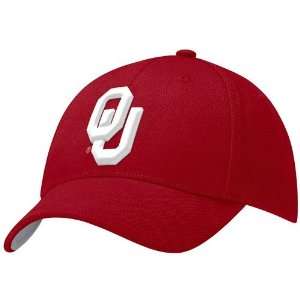 Nike Oklahoma Sooners Crimson College Fitted Hat Sports 