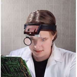 Megaview Illuminated Loupe Magnifier with Four Interchangeable Lenses