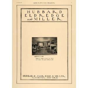  1918 Ad Hubbard Eldredge Miller Chairs Rocker Furniture 