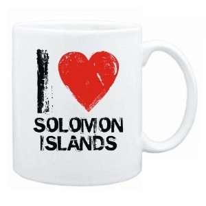  New  I Love Solomon Islands  Mug Country