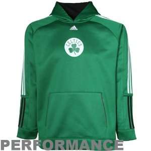 adidas Boston Celtics Youth Kelly Green Performance Hoody Sweatshirt 