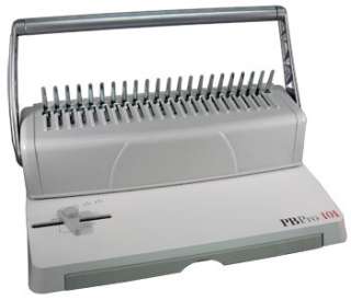 PBPro 101 Plastic Comb Binding Machine New  Book Binder 