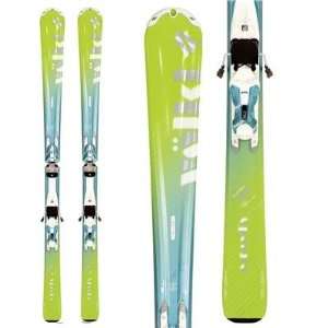 Volkl Estrella (Green) Carving Skis + 3Motion 10.0 Bindings Womens