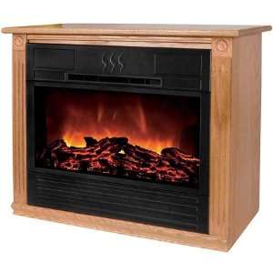  Refurbished Amish Roll and Glow Heat Surge Electric Fireplace 