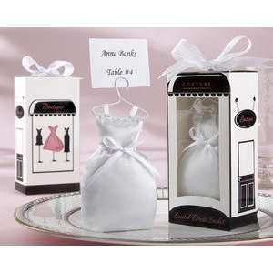 Boutique Chic Scented Dress Sachet/ Place Card Holder in Store Front 