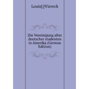   studenten in Amerika (German Edition) Louis] [Viereck Books